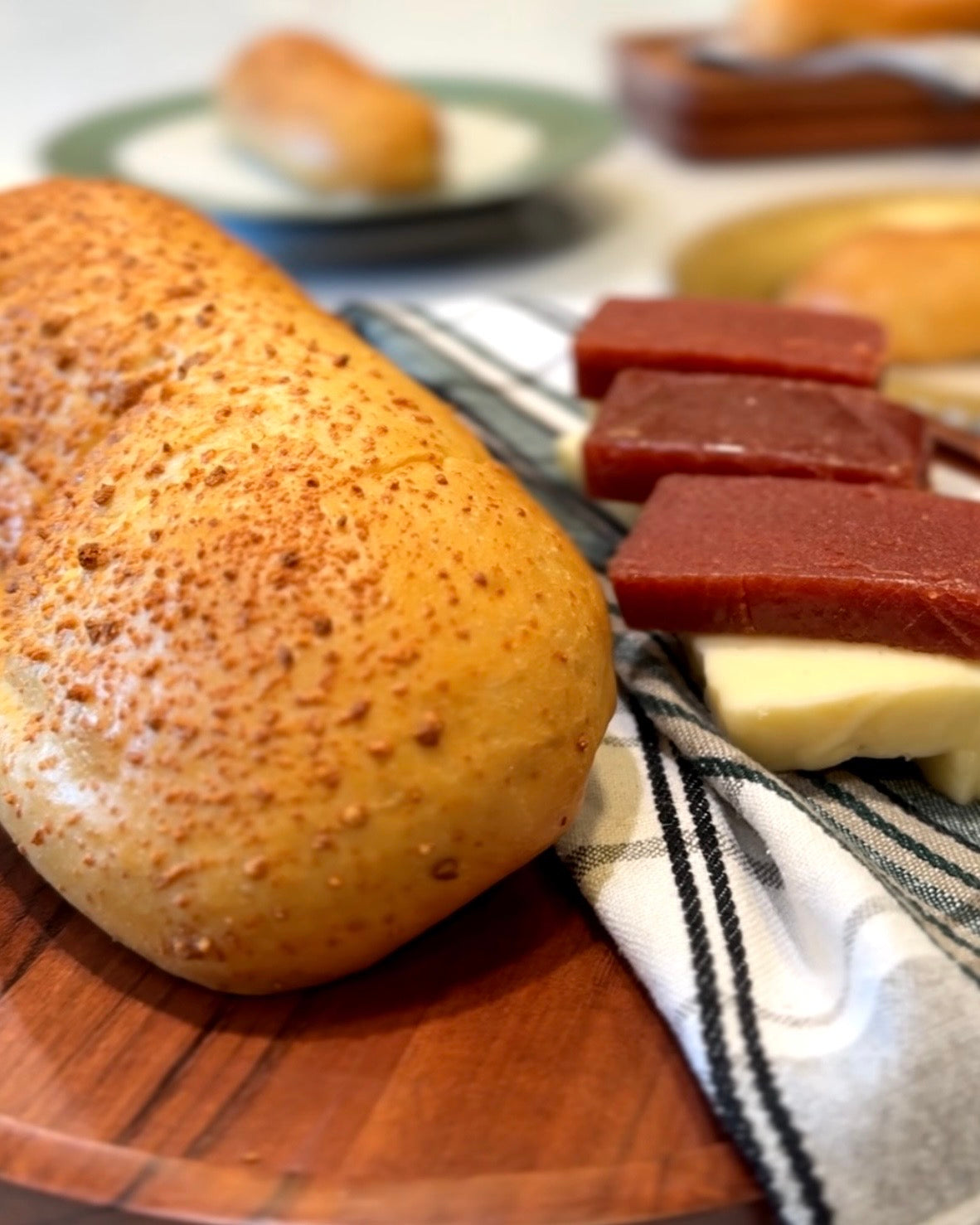 Pan Relleno Queso - Guayaba (Bocadillo)