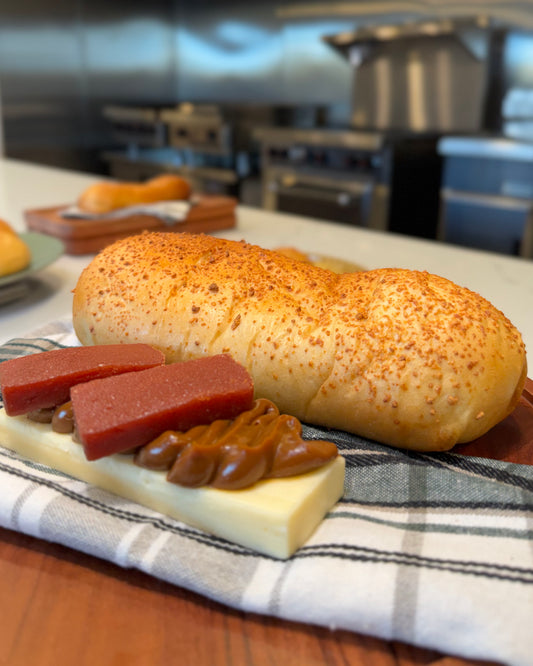 Pan Relleno Queso - Dulce de leche - Dulce de Guayaba